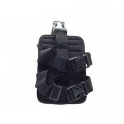 AK Double Magazine Drop Leg Pouch Black