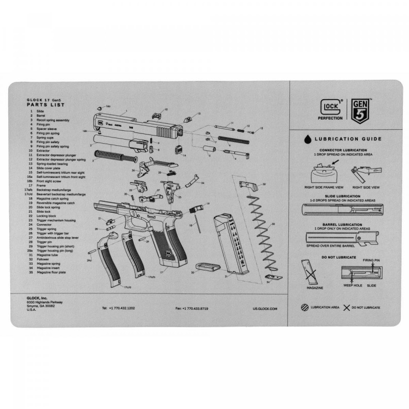 Glock OEM Bench Mat Gen 5