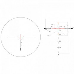 Trijicon Credo 3-9x40 Second Focal Plane MOA Red