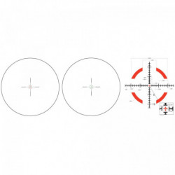 Trijicon Credo 1-8x28 Front Focal Plane MRAD R/G