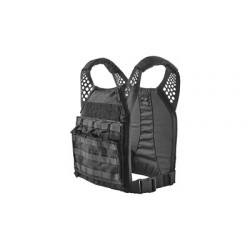 Eagle Active Shooter Response Plate Carrier w/Removable Front Flaps Black