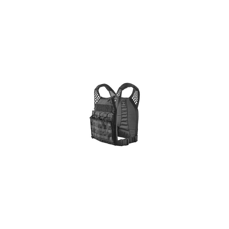 Eagle Active Shooter Response Plate Carrier w/Removable Front Flaps Black