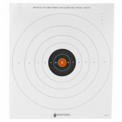 Action Target w/Orange Center Paper 100Pk