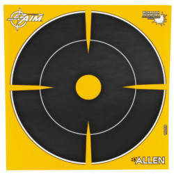Allen EZ AIM Adhesive 6" Bullseye 12Pk