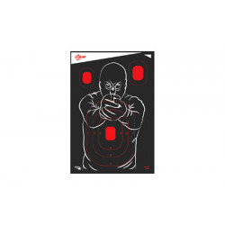 Allen EZ Aim 12"x18" Bad Guy 5Pk