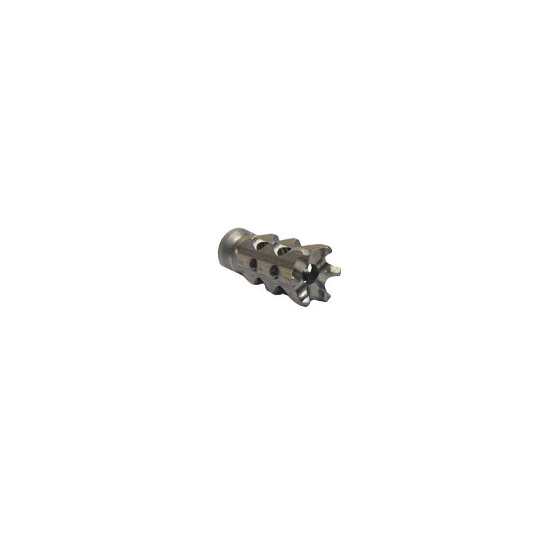 AR-15 1/2X28 RH Muzzle Brake Stainless Derita Demon