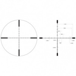 Trijicon Tenmile 6-24x50 Second Focal Plane MRAD Round