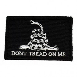 Various Embroidered Velcro backed Patches «Don't Tread On Me»