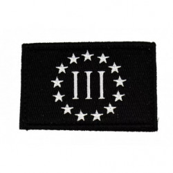 Various Embroidered Velcro backed Patches «Three Percent»