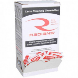 Radians Lens Cleaning Towelettes Dispnser of 100