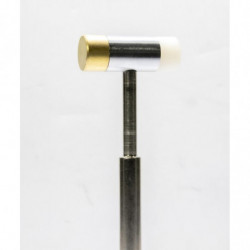 M-Carbo Brass & Nylon Tip Armorer Hammer (3 oz)