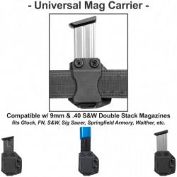 Black Scorpion Universal Ambi IWB Double Stack Magazine Carrier 9mm/.40S&W