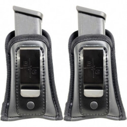 Black Scorpion 2 Pcs IWB Magazine Pouches for Glock Double Stack Mags