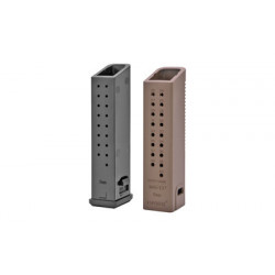 KRISS Magazine Extension Kit for Glock 17 +23Rd FDE 9mm