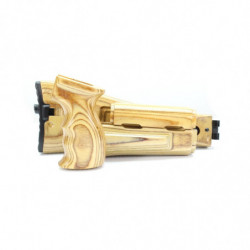 AK-100 Folding Stock Set Laminate. Russian Blonde.