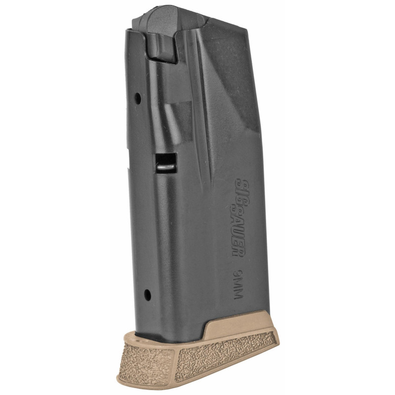 SIG Magazine 365 9mm 10Rd Finger Extension Coyote Brown