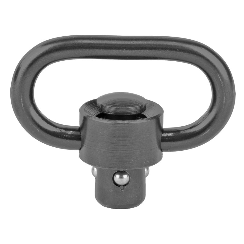 GrovTec Heavy Duty Push Button Swivel 1.25" Black Nitride