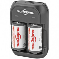 Surefire LFP 123A Rechargeable Batteries Kit