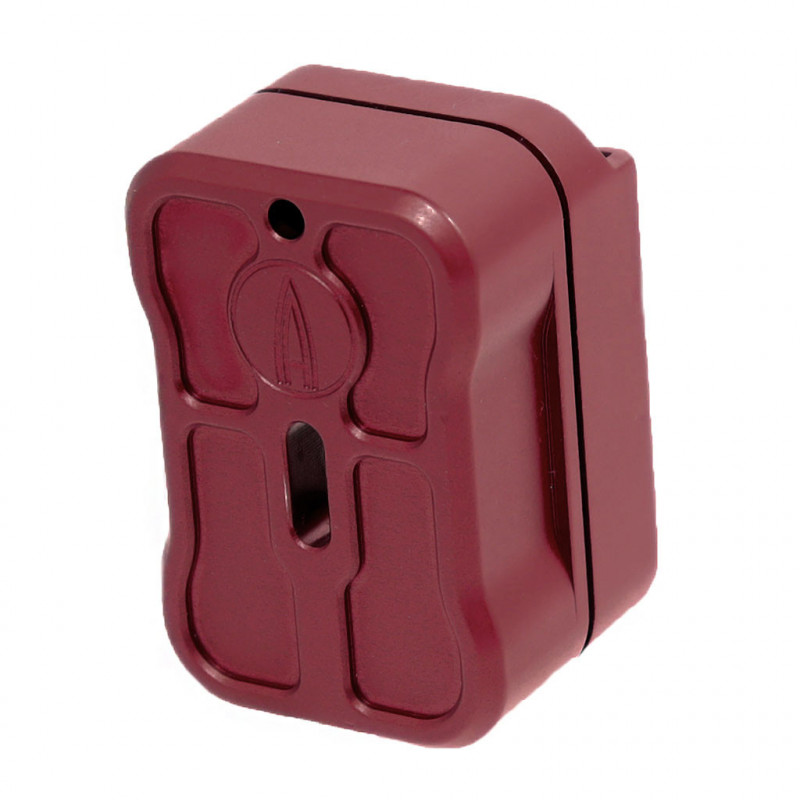 Saiga-9 Magazine Base Pad +2 Red