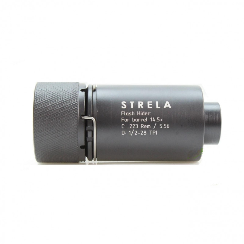 1/2-28 TPI .223 Flash Hider by Strela Gen2 Cerakote