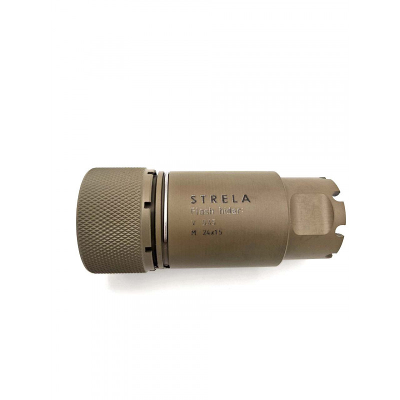 AK Flash Hider Compact By Strela 5.45x39mm GEN 2 Coyote