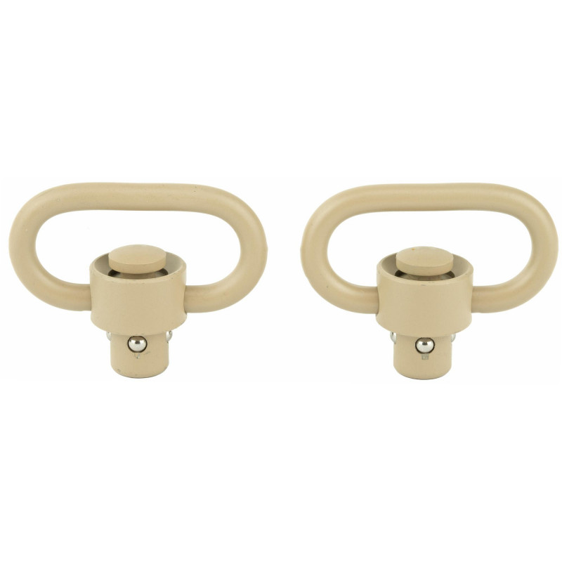 GrovTec Heavy Duty Push Button Swivels Desert Sand