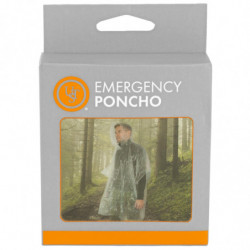 UST Emergency One-Size Poncho Clear