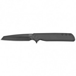 Columbia River Knife & Tool Lok + Tanto Blackout 3.22" Plain