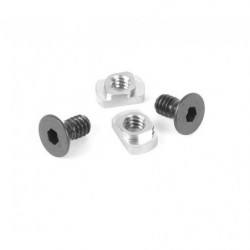 EGW M-LOK Nuts Stainless (2 Pack) With Screws