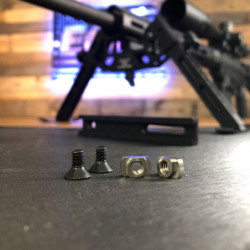 EGW M-LOK Nuts Stainless (2 Pack) With Screws