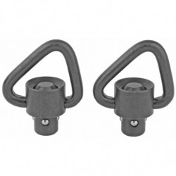 GrovTec Recessed Angled Loop Push Button Swivels