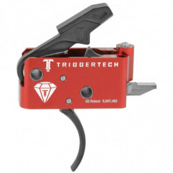 TriggerTech AR-15 Black Diamond PVD Curved RH