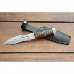 Melita-k Knife Punisher. Civilian Version. Leather