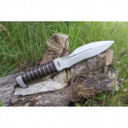 Melita-k Knife Punisher. "Swing-1". Civilian Version. Leather