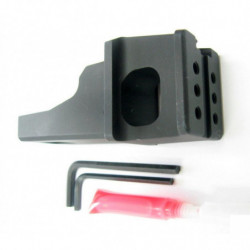 Krebs Custom Buttstock Adapter block for stamped receiver/AKM-pattern rifles