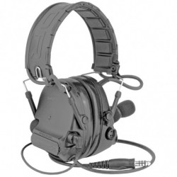 3M/Peltor ComTac V Electronic Earmuff Headband w/Dynamic Mic Black