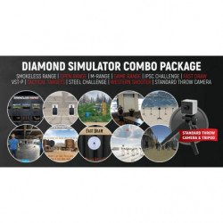 Diamond Smokeless Range ® Simulator Combo Package (with Standard Throw Camera)