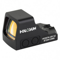 Holosun 507K-X2 Green Dot 32 MOA Ring & 2 MOA Dot