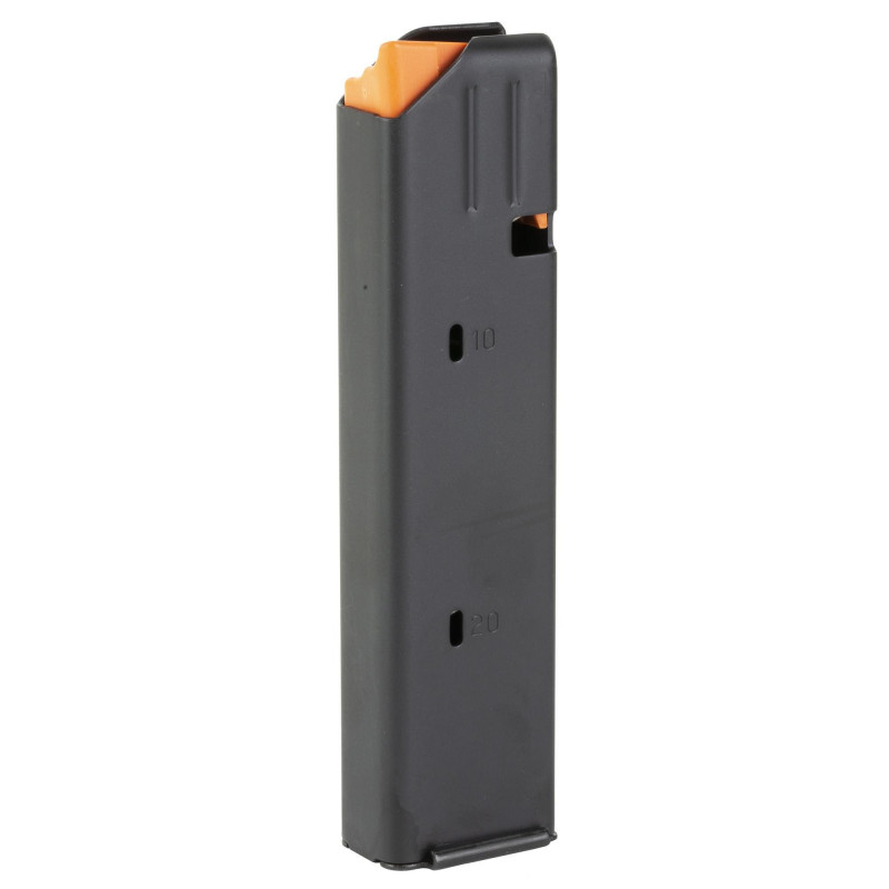 Magazine DURAMAG 20Rd 9mm Colt Stainless Black