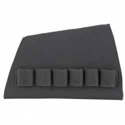 Uncle Mike's Rifle Buttstock Shell Holder Neoprene 6 Loops