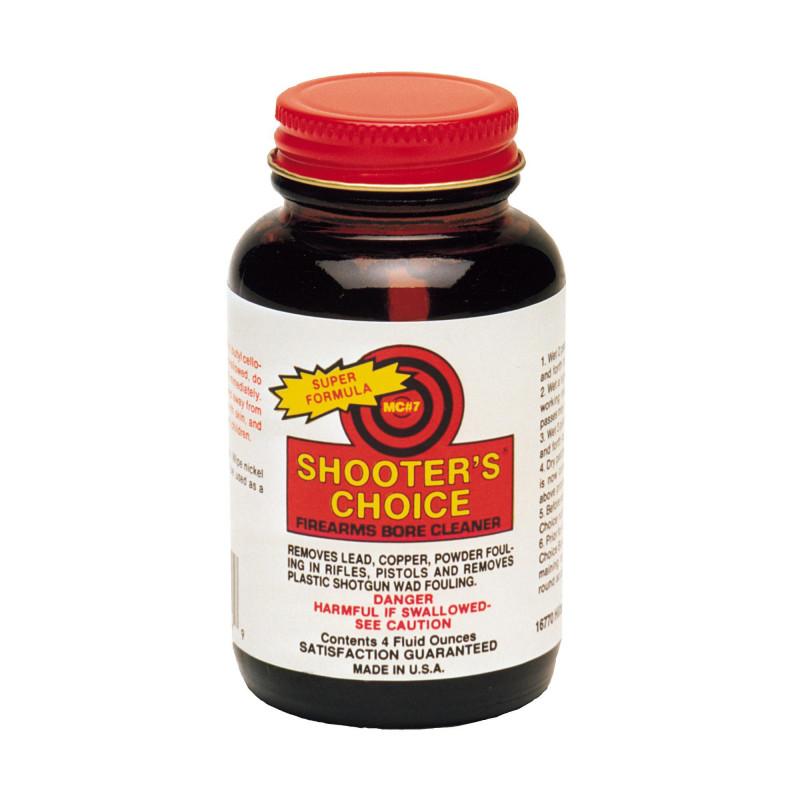 Shooters Choice MC 7 Solvent Liquid Bore Cleaner 4Oz