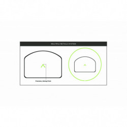 Holosun HE507C-GR-X2 Pistol Green Dot Sight - ACSS® Vulcan™ Reticle