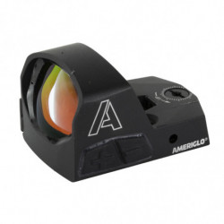 AmeriGlo Haven 5 MOA Red Dot 1X28mm RMR Footprint Black