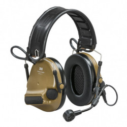 3M/Peltor ComTac VI Electronic Earmuff Incl. Boom Microphone Coyote Brown