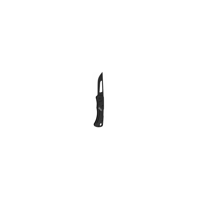 SOG Centi II Straight Edge Black Kraton Handle 2.1"