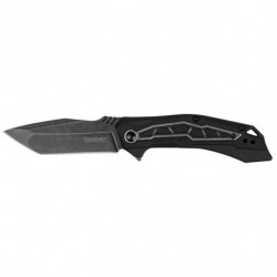 Kershaw Flatbed 3.1" Blade Tanto Point BlackWash