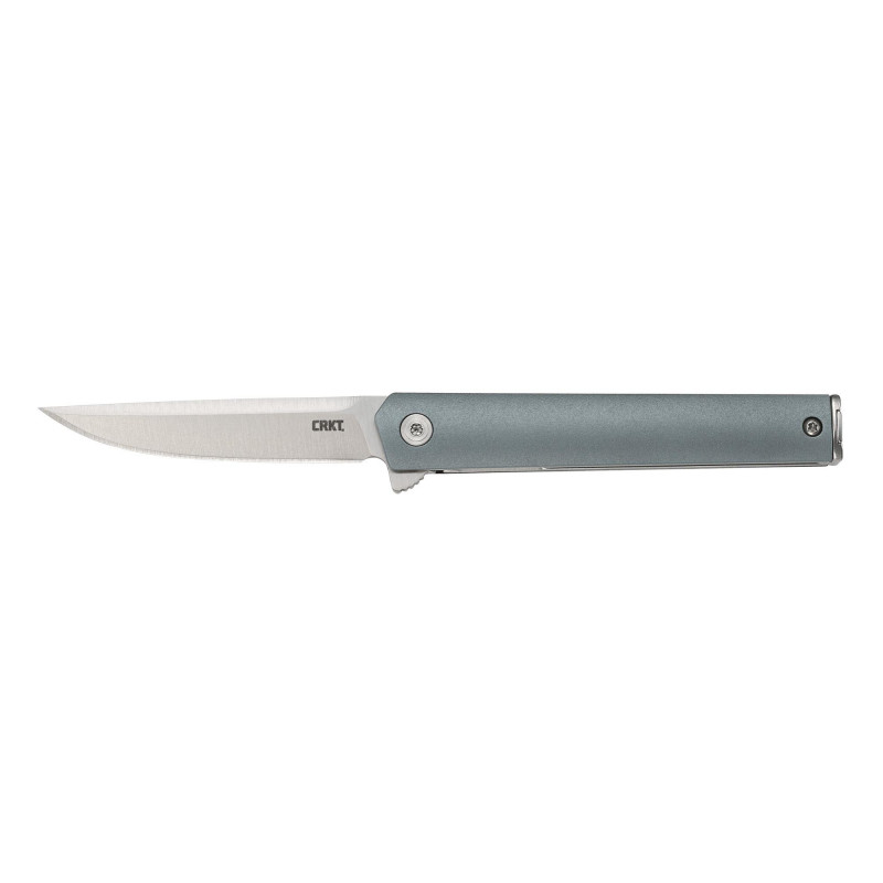 Columbia River Ceo Compact Blue 2.61" Plain Edge Blue Glass-Reinforced Nylon Handle