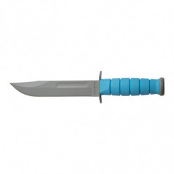 KA-BAR Ussf Space-Bar Knife Blue Handle/Fixed Blade Grey