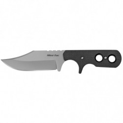 Cold Steel Mini Tactical Bowie 3.63" Blade Silver Plain Edge Black Handle