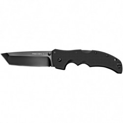 Cold Steel Recon 1 Tanto 4" Blade Plain Edge Black Handle